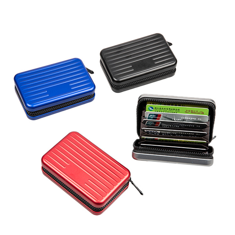 Kumaha Dompét Kartu Aluminium Zipper Ngaronjatkeun Kaamanan sareng Organisasi Kartu Sapopoé?