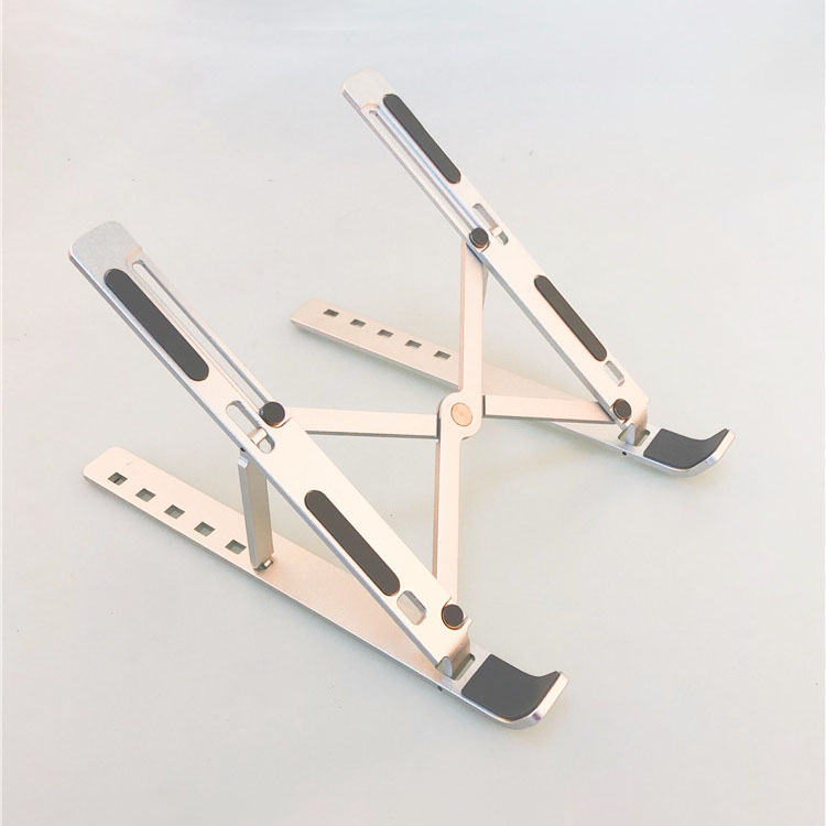 Ergonomic Adjustable Foldable Aluminium Laptop Komputer Stand