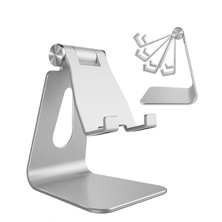 Universal adjustable Aluminium Cell Phone Holder bracket pikeun meja